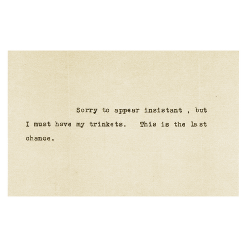 john derian Trinkets Postcard (Pack of 10)