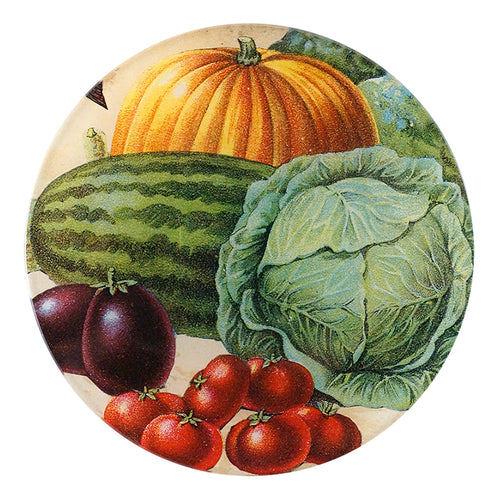 john derian Veggies 5 1/4" Round Plate