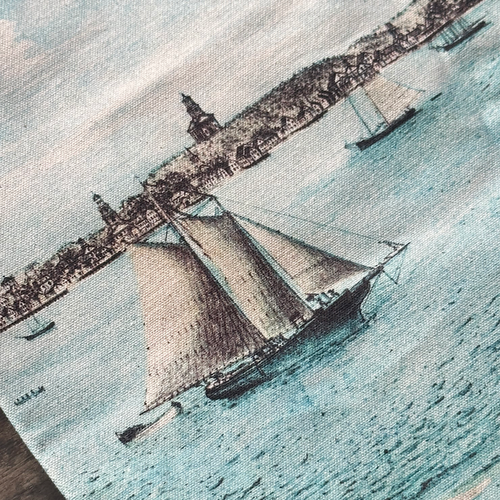 John Derian View From Long Point Canvas Tote Bags