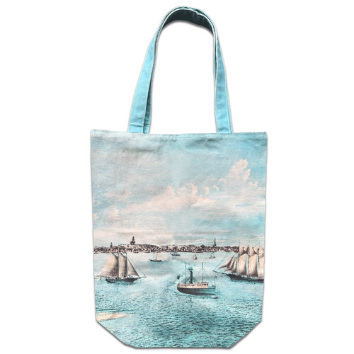 john derian View From Long Point Canvas Tote Bags