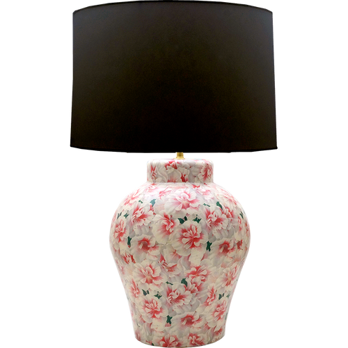 john derian White Azalea Ginger Jar Lamp