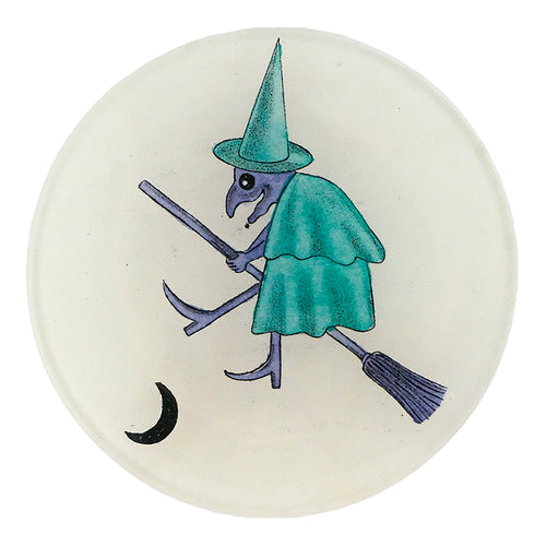 john derian Witch Way 4" Round Plate