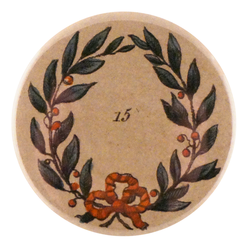 john derian Wreath #15 Mirror & Pin