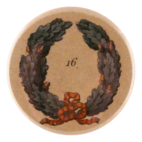 john derian Wreath #16 Mirror & Pin