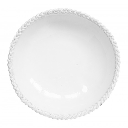 john derian Joséphine Soup Plate Add to cart Details 8.5" Diameter x 2" Deep Black Terra Cotta with White Enameled Glaze Each item will feature unique variations Made in Paris Care Dishwasher safe on a moderate wash cycle. Not