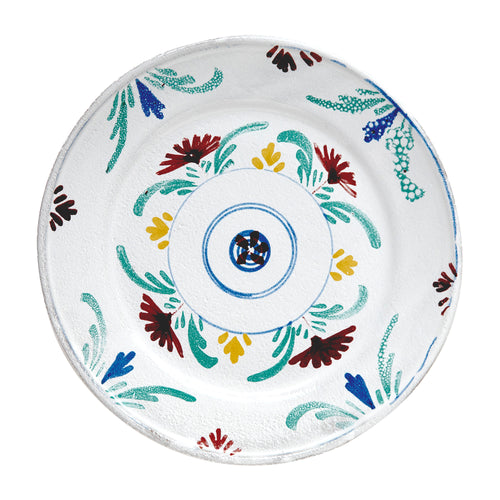 john derian Lambeth Circle 1725 Dessert Plate Add to cart Details 7.5" Diameter x 0.6" Deep Glazed terracotta Made in Paris Care Dishwasher safe on a moderate wash cycle. Not microwave safe. Origin 18th-century delft plate This