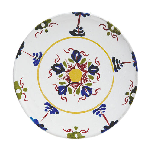 john derian Lambeth Star Saucer Add to cart Details 6.5" Diameter x .4" Deep Glazed terracotta Made in Paris Care >Dishwasher safe on a moderate wash cycle. Not microwave safe. Image Origin 18th-century delft plate This unpreced