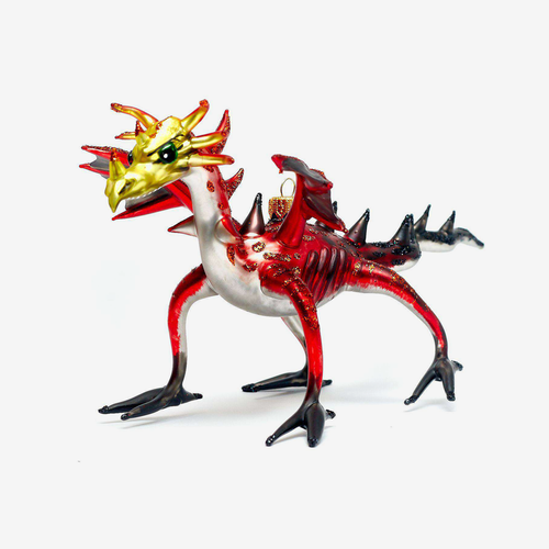 john derian Large Dragon Ornament Add to cart The Large Dragon Ornament is a majestic and mythical addition to your holiday decor. Meticulously crafted this ornament features a magnificent dragon design with intricate details an