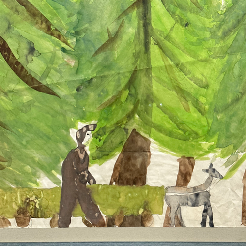 John Derian Late 19th-century Framed Naïve Watercolor Illustration By Caroline Thompson Add To Cart Within John Derian's Curated Collection Of Antique Art Is A Collection Of Late 19th-century Framed Naïve Watercolor Illustrati