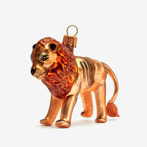 john derian Lion Ornament Add to cart All Holiday ornaments and items are final sale and are not eligible for return or exchange. Details Glass Handblown in Poland Please note all ornaments and holiday items are not available