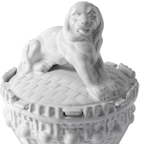 John Derian Lion Sugar Dish Add To Cart Details Black Terra Cotta With White Enameled Glaze Each Item Will Feature Unique Variations Made In Paris Care Dishwasher Safe On A Moderate Wash Cycle. Not Microwave Safe.   Astier De V