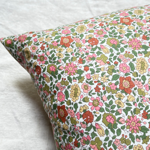 John Derian "Love" Embroidered Cushion (CS 09-07) Add To Cart The "Love" Embroidered Pillow By CSAO Features A Charming Floral Print Motif Hand-embroidered Lettering And Flowers Showcasing West African Craftsmanship. Notably Eac