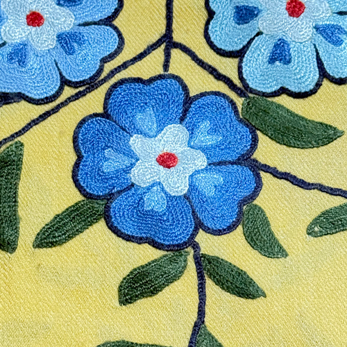 John Derian Madeline Weinrib X Kashmir Loom Wool Shawl In Jasmine Add To Cart Details 27" × 78" 100% Wool Made In India Care Dry Clean Only The Madeline Weinrib X Kashmir Loom Wool Shawls Combine Two Worlds Of Expertise: Madeli