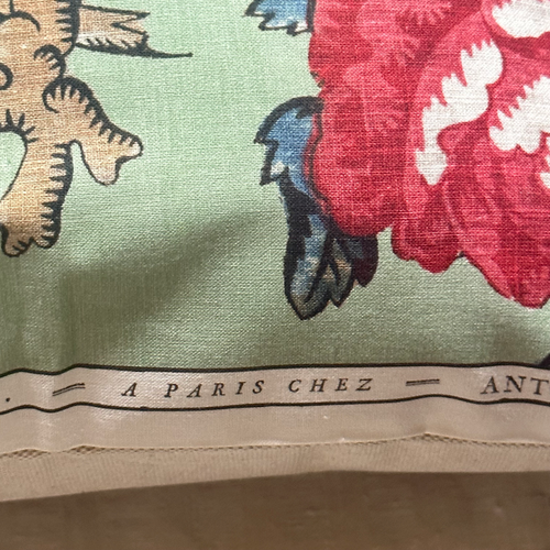 John Derian Medium Madame Pillow In Green (No. 95B) With Linen Backing Add To Cart Digitally Printed And Inspired By 18th-century Bookbinding Motifs This Madame Pillow (No. T2) Signifies Antoinette Poisson's Signature Blend Of O