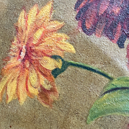 John Derian Mid 20th-century Dutch Floral Still Life Painting Add To Cart This Mid 20th-century Still Life Oil Painting From John Derian's Curated Collection Of Antique Art Holland Has A Strong Tradition Of Floral Still Life Pai