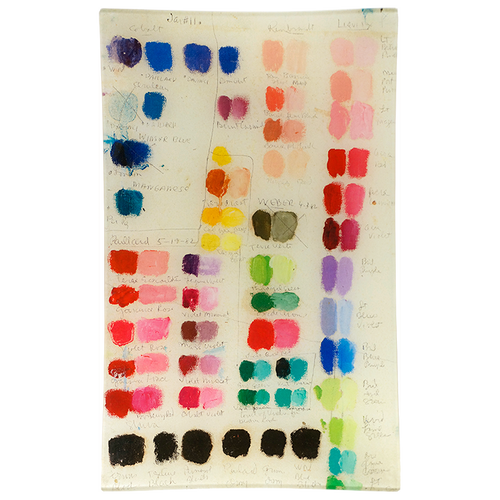 john derian Mixed Tones (Painter's Studio) 9 x 14" Wall Tray