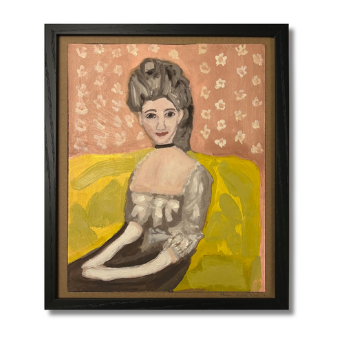 john derian Mrs. Stillman Society Hostess 1953 Hugo Guinness Original