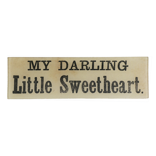 john derian My Darling Little Sweetheart 3.5 x 12" Rect. Tray