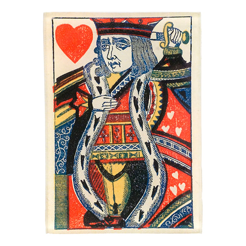 john derian Naive Kings - Heart 3.5 x 5" Tiny Rect. Tray