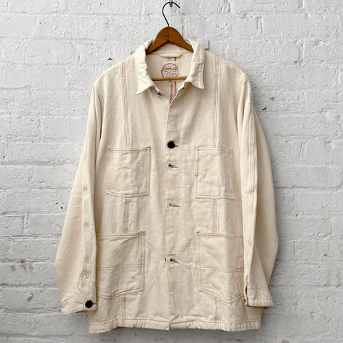 john derian Natural Denim Jacket Size 1 : 4 - 8 - $396.00 Size 2 : 10 - 14 - $396.00