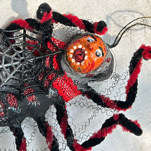 John Derian Nostalgic Cotton Chenille Spider Ornament Add To Cart All Holiday Ornaments And Items Are Final Sale And Are Not Eligible For Return Or Exchange.  Rendered In Cotton With Delicate Hand-made Features This Nostalgic S