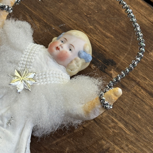 John Derian Nostalgic Cotton Jump Rope Girl With Porcelain Head Ornament Add To Cart This Nostalgic Cotton Jump Rope Girl Ornament Features A Delicate Porcelain Head Bringing A Sense Of Timeless Charm To Your Holiday Decor. Dres