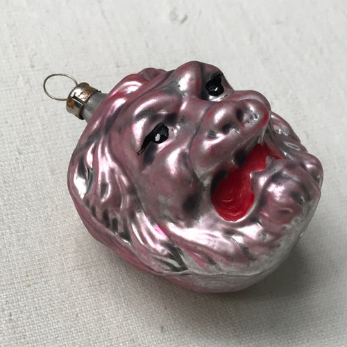 John Derian Nostalgic Lion Head Ornament Add To Cart All Holiday Ornaments And Items Are Final Sale And Are Not Eligible For Return Or Exchange. Details 3" W X 2.5" H Glass Handmade in Poland Item embraces Unique Imperfectio