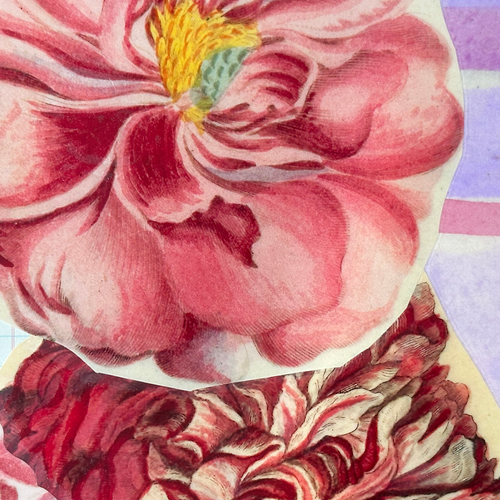 John Derian One Of A Kind Collaged Pink Flower Mat Pair (2-03 & 2-04) Add To Cart Handmade One-of-a-kind Laminated Collage By John Derian Details Set Of 2 18" X 12" One-of-a-kind Collaged With 18th & 19th-century Prints From Joh