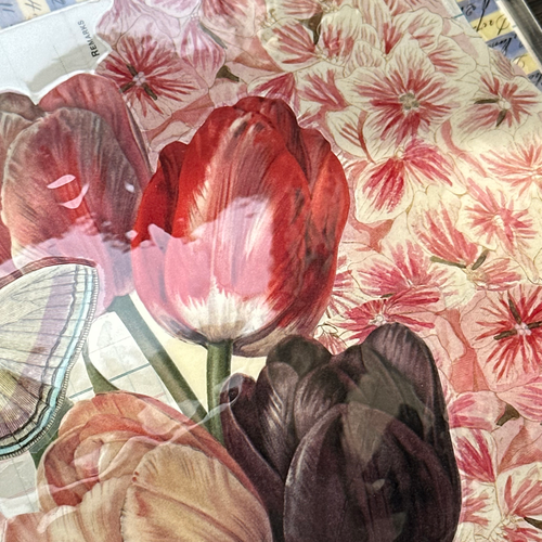 John Derian One Of A Kind Collaged Tulips Mat Pair (2-12 & 2-13) Add To Cart Handmade One-of-a-kind Laminated Collage By John Derian Details Set Of 2 18" X 12" One-of-a-kind Collaged With 18th & 19th-century Prints From John's A