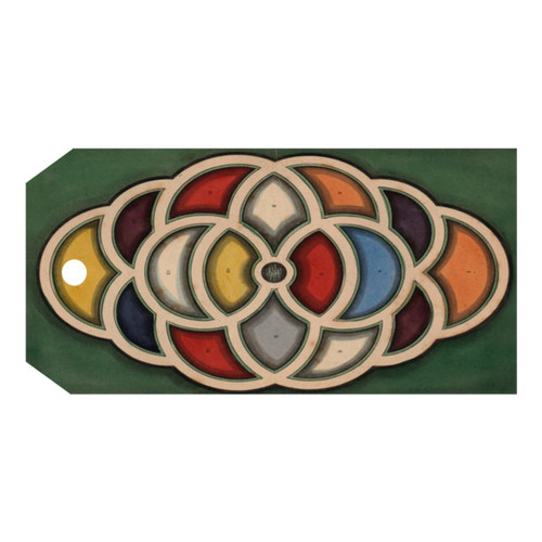 john derian Ornamental Flower Garden Gift Tags (Pack of 5)