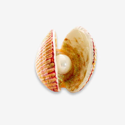 john derian Oyster Clam With Pearl Ornament Add to cart All Holiday ornaments and items are final sale and are not eligible for return or exchange.  Imagine finding a little bit of the ocean nestled on your holiday tree. This O