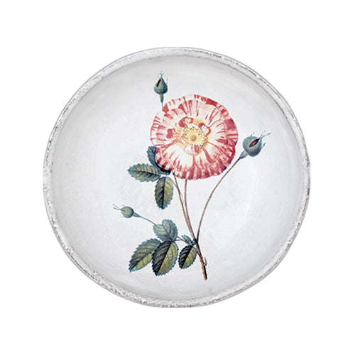 john derian Panachée Rose Dish Add to cart Coupelle Rose Panachée Details 4.3" Diameter x .5" Deep Glazed terracotta Made in Paris Care Dishwasher safe on a moderate wash cycle. Not microwave safe. John Derian teamed up with A