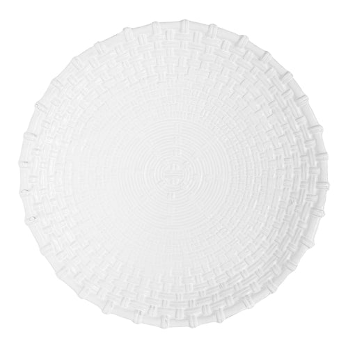 john derian Panier Platter Add to cart Grande Assiette Details 12.6" Diameter .9" Deep Black Terra Cotta with White Enameled Glaze Each item will feature unique variations Made in Paris Care Dishwasher safe on a moderate wash c