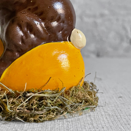 John Derian Papier Mâché Bunny On Egg Add To Cart Details 2.5" X 3" W X 4" H Painted Papier-mâché and Moss Each Item Will Feature Unique Variations Handmade in Germany Based In Germany And Family Owned Since 1894 Ino S