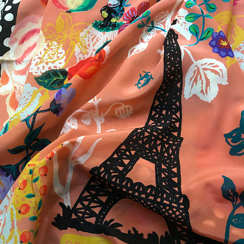 John Derian "Paris Jardin" Silk Scarf Add To Cart Details 38" X 38" Each Item Will Feature Unique Variations Made In Italy Care Dry Clean Only   Whether It's A Silk Scarf A Painted Sculpture A Bag Or A Pillow French Painter Nat