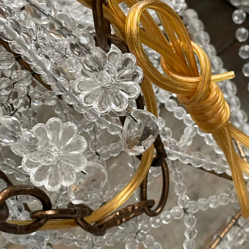 John Derian Pavillion Crystal Chandelier Chandelier