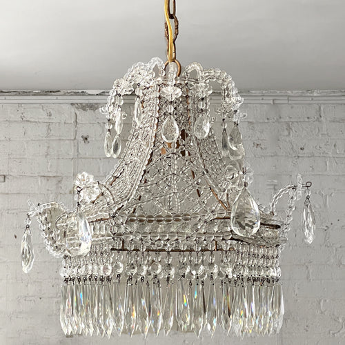john derian Pavillion Crystal Chandelier Chandelier