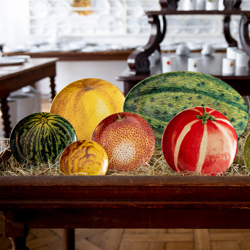 John Derian Pear Melon Soup Plate Add To Cart Assiette Creuse Rose Alternate Details 11.1" Diameter X .7" Deep Glazed Terracotta Made In Paris Care Dishwasher Safe On A Moderate Wash Cycle. Not Microwave Safe. Image Origin Germa