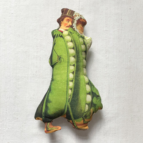 john derian Peas in a Pod Pillow Add to cart Details 7" L x 12.5" H Double sided Cotton and Polyester Fabric with Poly Stuffing