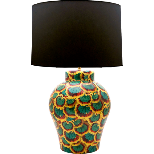 john derian Pelargonium Achievement Ginger Jar Lamp