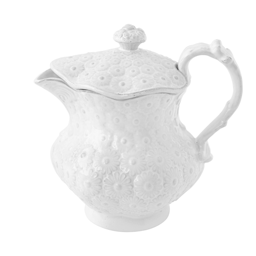 john derian Pensée Teapot Add to cart Astier de Villatte's Pensée Teapott is an embodiment of timeless elegance and artisanal craftsmanship. With its antique-inspired allure and floral motif this tea or coffee pot stands as a