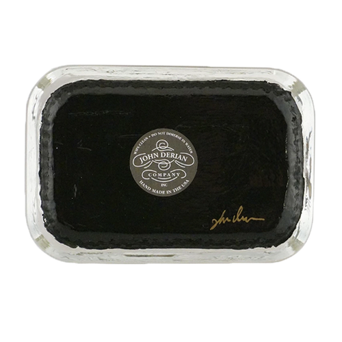John Derian Pig On Farm Dotted Edge Large Paperweight