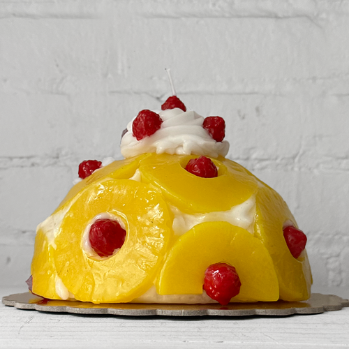 John Derian Pineapple Cake Candle Add To Cart Details 7.5" W X 5" H Paraffin Wax Each Item Will Feature Unique Variations Made In Italy Care Remove All Paper Before Burning. Not Intended For Children. Cereria Introna Has Been Pr
