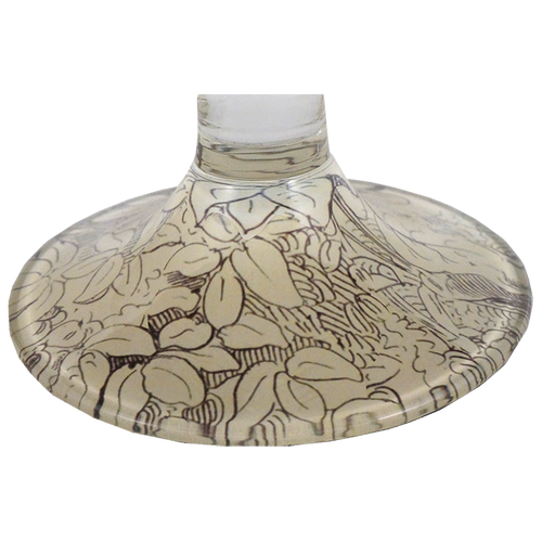 John Derian Purple Butterflies Stacking Cake Pedestal