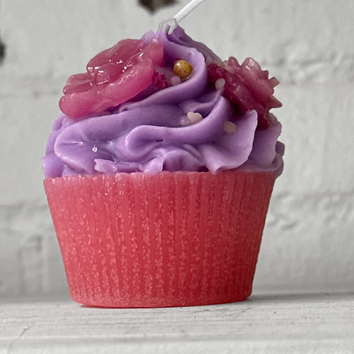 John Derian Purple Frosting With Light Purple Flowers Cupcake Candle Add To Cart Details 2.5" W X 3" H Paraffin Wax Each Item Will Feature Unique Variations Made In Italy Care Remove All Paper Before Burning. Not Intended For Ch