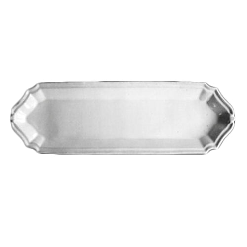 john derian Regence Long Platter Add to cart Plat Long Details 24.8" Length x 7.9" Width x 1.6" Height Black Terra Cotta with White Enameled Glaze Each item will feature unique variations Made in Paris Care Dishwasher safe on a