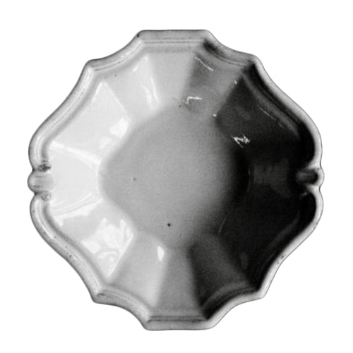 john derian Regence Soup Plate Add to cart Petite Coupe Details 7.7" x 7.7" x 2" Black Terra Cotta with White Enameled Glaze Each item will feature unique variations Made in Paris Care Dishwasher safe on a moderate wash cycle. N