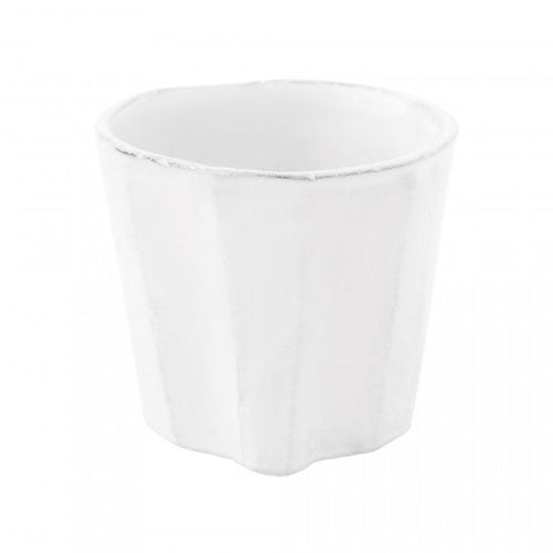 john derian Regence Tumbler Add to cart Gobelet Details 2.6" x 2.6" x 2.4" Black Terra Cotta with White Enameled Glaze Each item will feature unique variations Made in Paris Care Dishwasher safe on a moderate wash cycle. Not mic