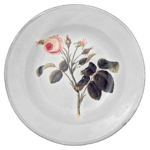 john derian Rose Soup Plate Add to cart Assiette Creuse Details 8.7" Diameter x 1.4" Deep Glazed terracotta Made in Paris Care Dishwasher safe on a moderate wash cycle. Not microwave safe. John Derian teamed up with Astier de Vi