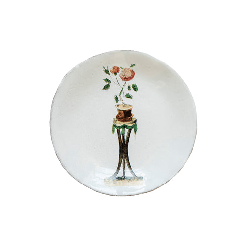 john derian Rosebush Saucer Add to cart Soucoupe Creuse Coleoptere5.5" Round.5" DeepJohn Derian teamed up with Astier de Villatte to add his iconic imagery to their classic white tableware. The 19th-century inspired patterns and